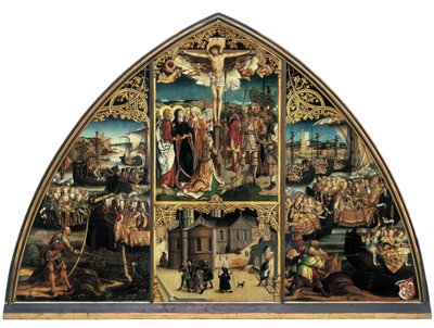 Basilica Santa Croce by Hans Burgkmair the Elder